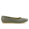 Damen-Ballerinas 183 Cappuccino kombiniert