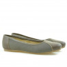 Damen-Ballerinas 183 Cappuccino kombiniert