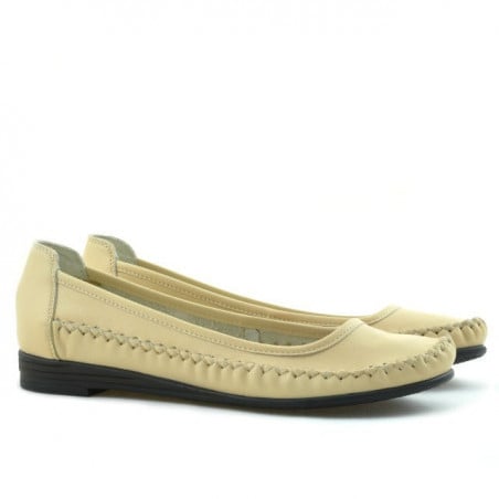 Damen-Ballerinas 190 beige