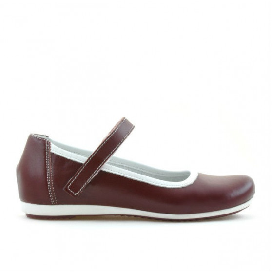Kinder Schuhe 151 Bordeaux