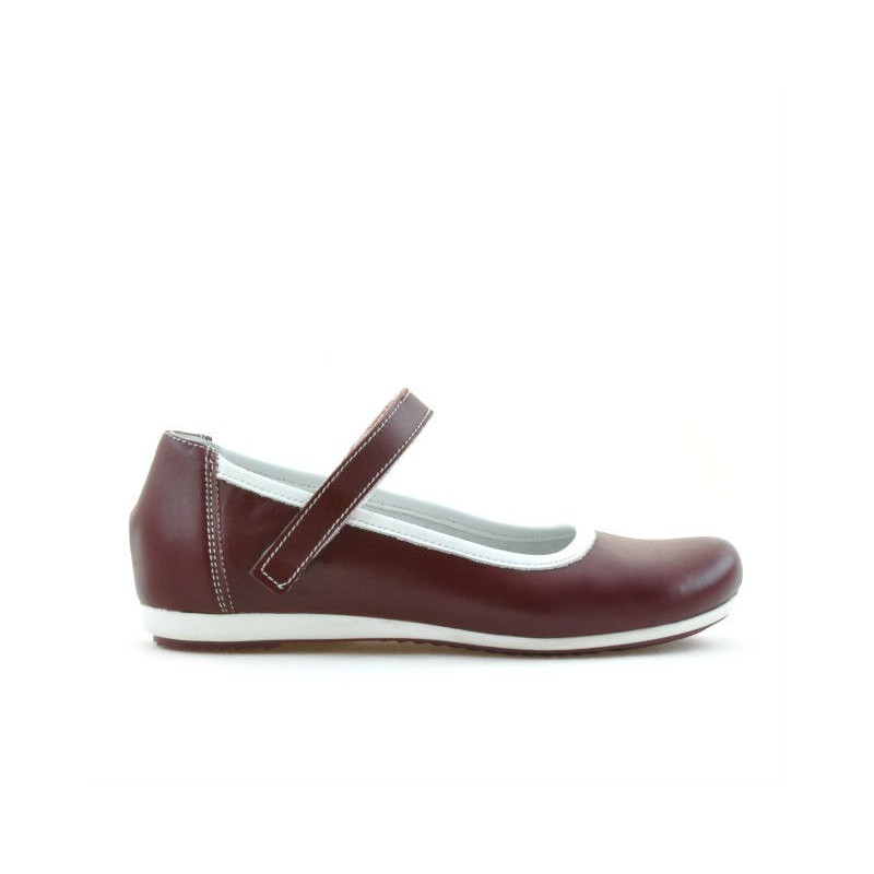 Kinder Schuhe 151 Bordeaux