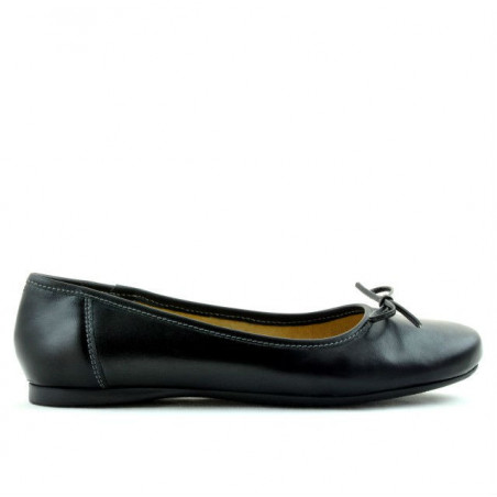 Damen-Ballerinas 184 schwarz