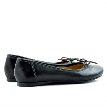 Damen-Ballerinas 184 schwarz