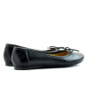 Damen-Ballerinas 184 schwarz