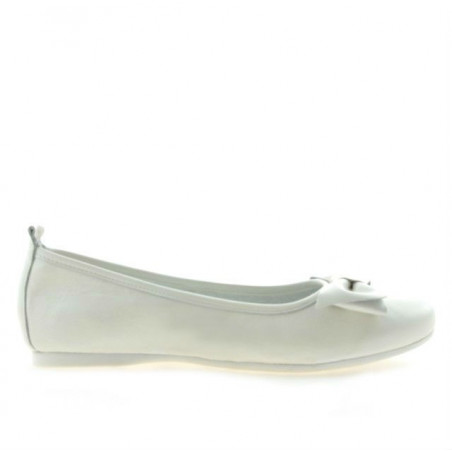 Damen Ballerinas 638 perlmuttweiß