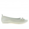 Damen Ballerinas 638 perlmuttweiß