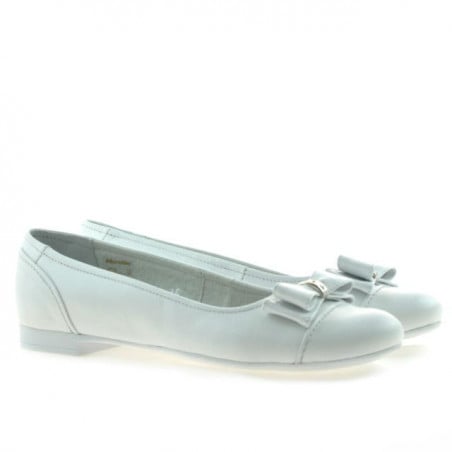 Damen-Ballerinas 633 weiß