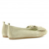 Damen-Ballerinas 638 Sand Velours