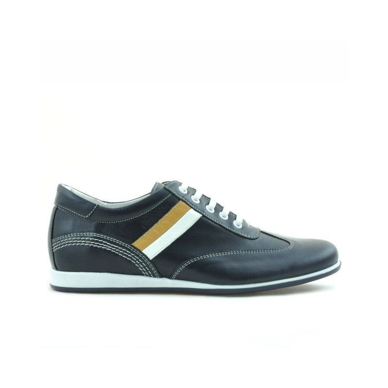 Jugendsportschuhe 394 indigo+weiß