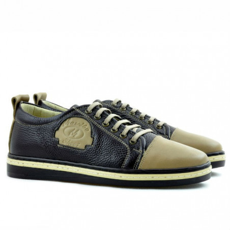 Jugendsportschuhe 392 sand+braun