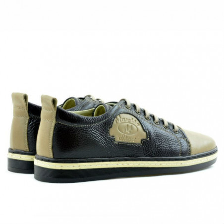 Jugendsportschuhe 392 sand+braun