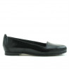 Damen-Ballerinas 662 Lackschwarz
