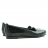 Damen-Ballerinas 662 Lackschwarz