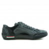 Jugendsportschuhe 307 schwarz+grau