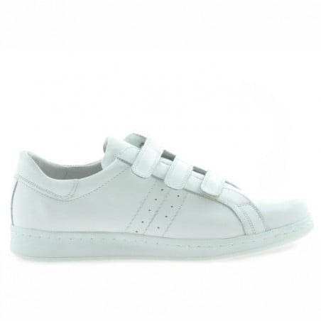 Jugendsportschuhe 369sc weiß Klettverschluss