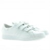 Jugendsportschuhe 369sc weiß Klettverschluss