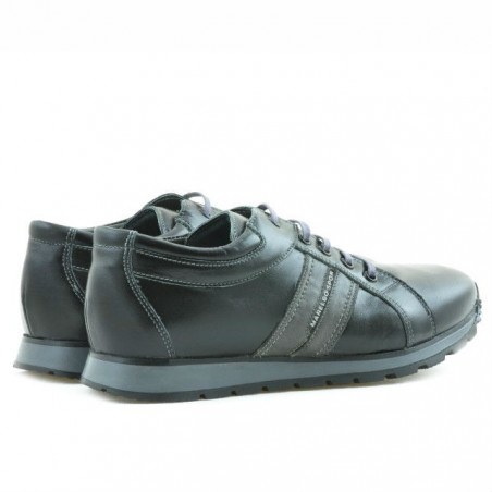 Jugendsportschuhe 311 schwarz+grau