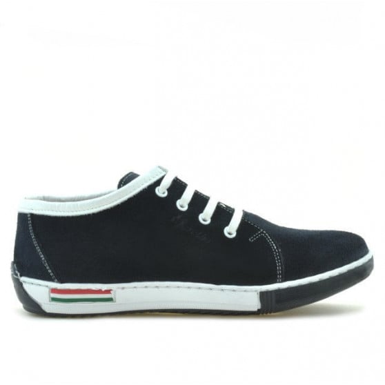 Sportschuhe für Jugendliche 309 indigo Veloursleder