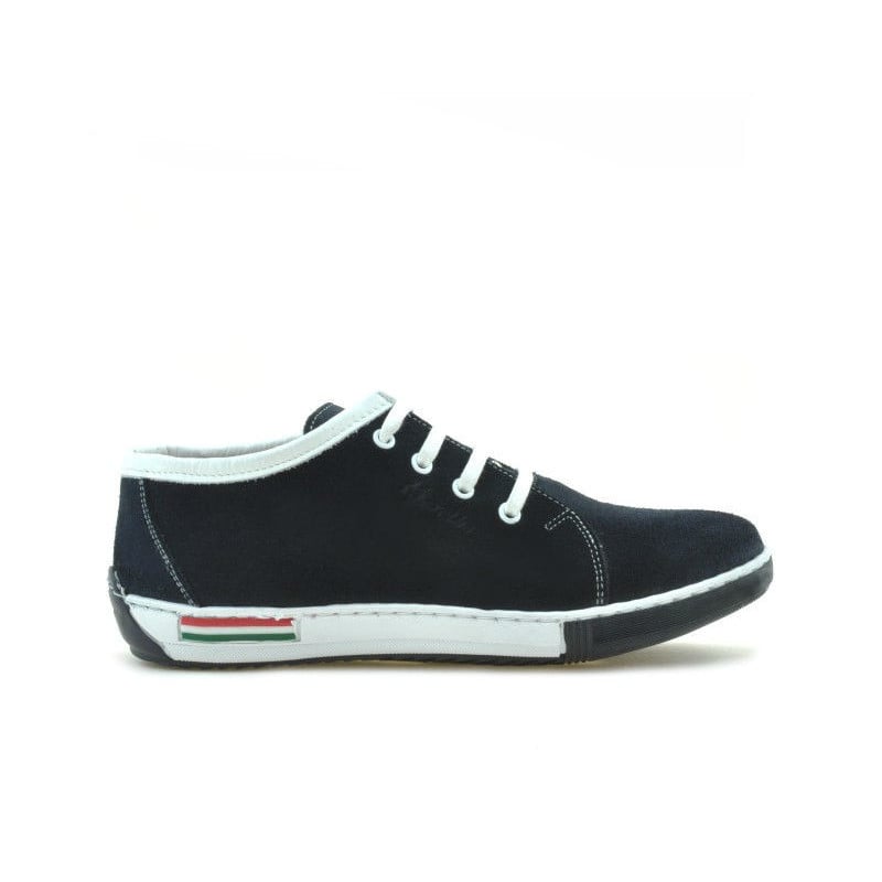 Sportschuhe für Jugendliche 309 indigo Veloursleder