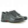 Jugendsportschuhe 313 schwarz+grau