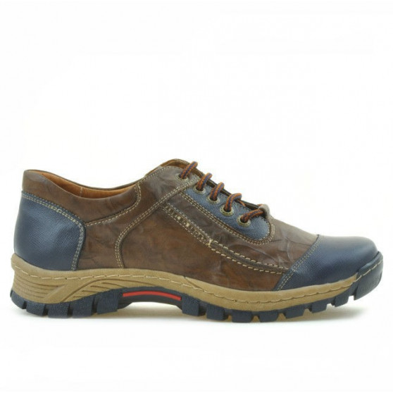 Jugendsportschuhe 313 indigo+braun Jugendsportschuhe 313 indigo+braun