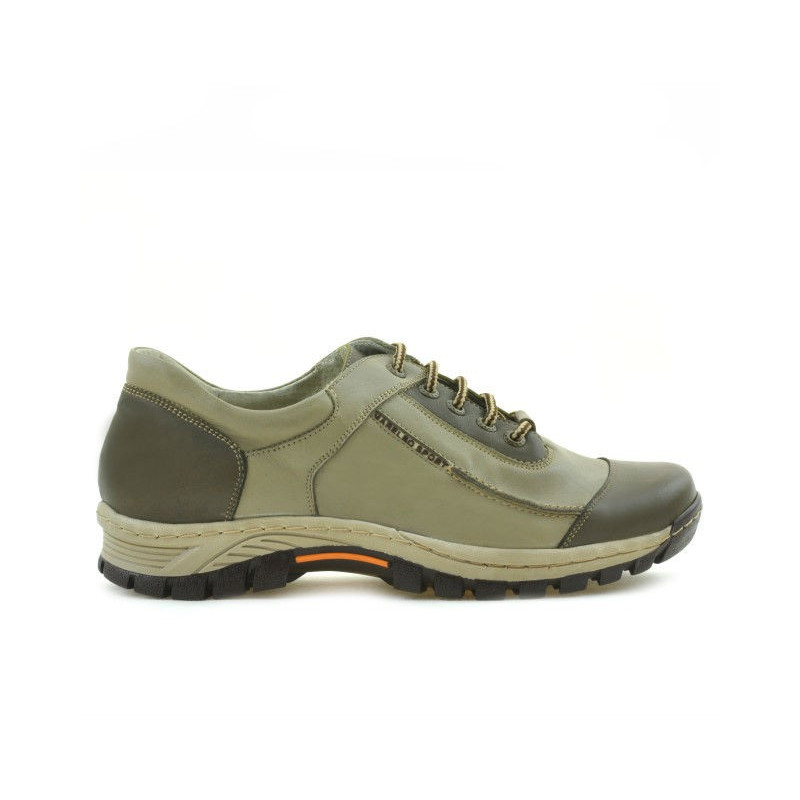 Jugendsportschuhe 313 khaki+beige