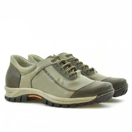 Jugendsportschuhe 313 khaki+beige