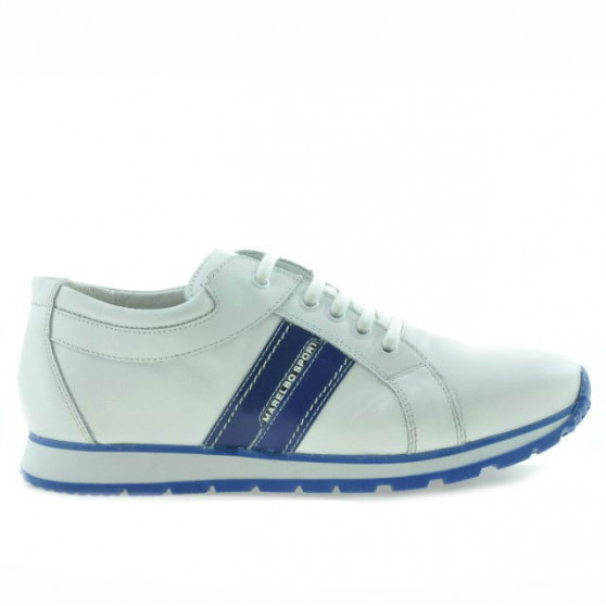 Jugendsportschuhe 311 weiß+indigo Jugendsportschuhe 311 weiß+indigo