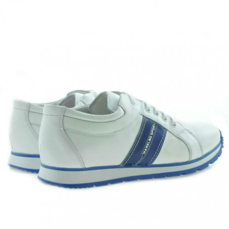Jugendsportschuhe 311 weiß+indigo