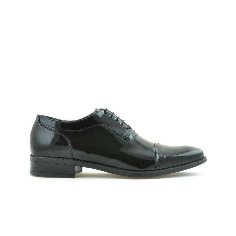 Elegante Herrenschuhe 802 Lackschwarz