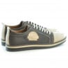 Herren Freizeitschuhe / Sportschuhe 766 Tuxon Kaffee + Tuxon Sand