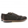 Casual / elegante Herrenschuhe 746 Kaffee Velours
