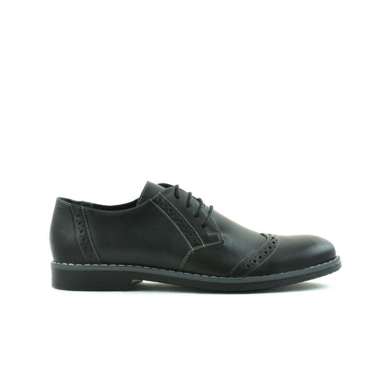 Herren Freizeitschuhe / elegante Schuhe 746 schwarz