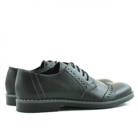 Herren Freizeitschuhe / elegante Schuhe 746 schwarz