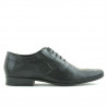 Elegante Herrenschuhe 798 schwarz kombiniert