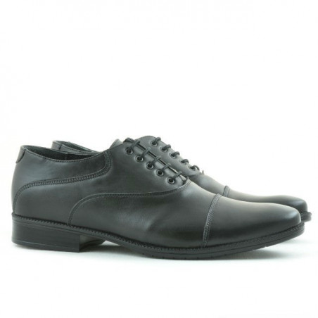 Freizeitschuhe / elegante Herrenschuhe 738 schwarz