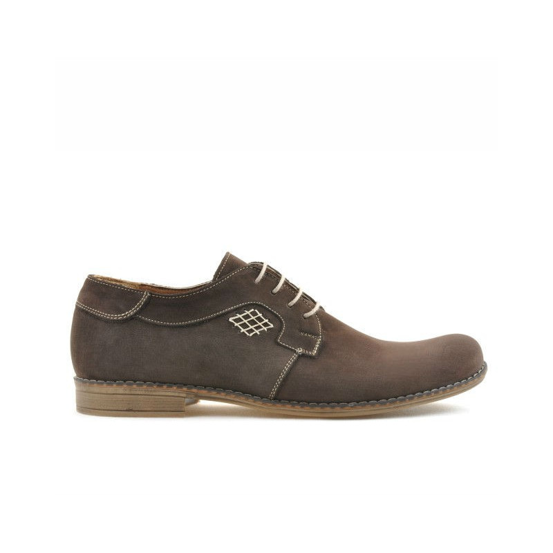 Freizeitschuhe / elegante Herrenschuhe 730 Büffel Kaffee