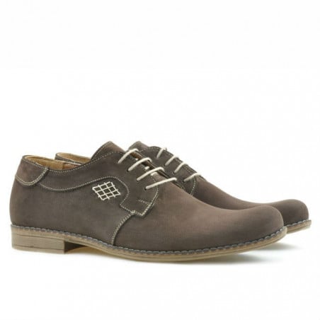 Freizeitschuhe / elegante Herrenschuhe 730 Büffel Kaffee