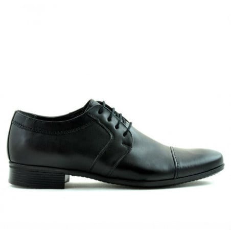 Elegante Herrenschuhe 742 schwarz