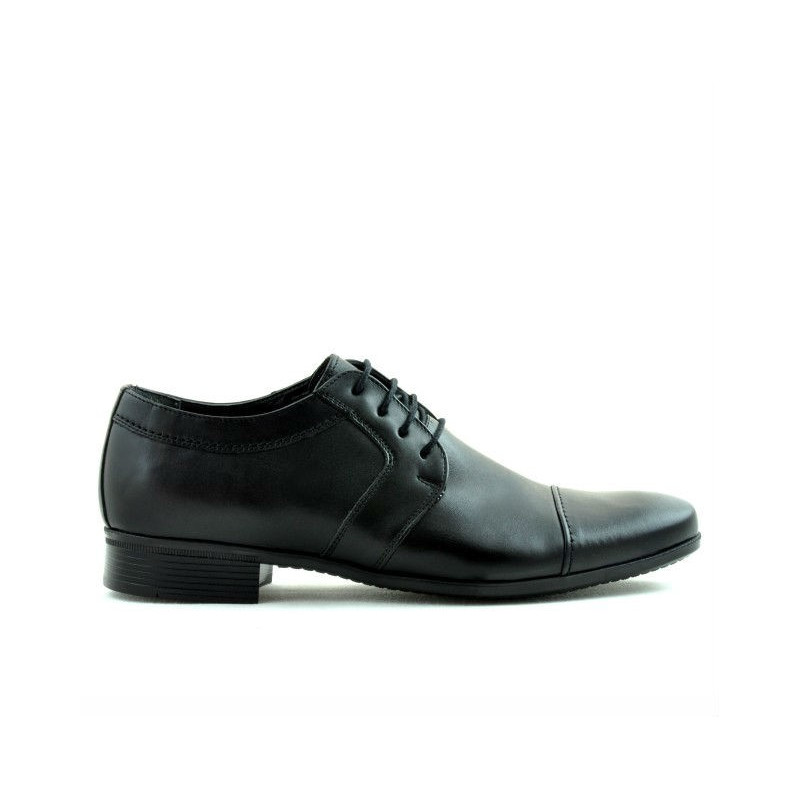 Elegante Herrenschuhe 742 schwarz