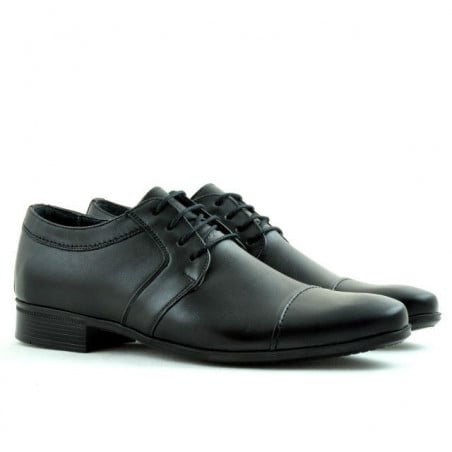 Elegante Herrenschuhe 742 schwarz