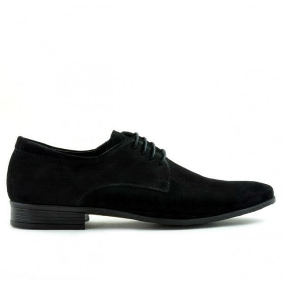 Elegante Herrenschuhe 786 schwarz Veloursleder Elegante Herrenschuhe 786 schwarz Veloursleder