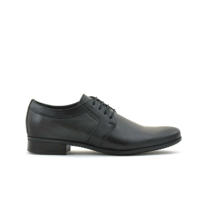 Elegante Herrenschuhe 743 schwarz