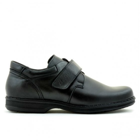 Casual / elegante Herrenschuhe 854sc schwarz Klettverschluss Casual / elegante Herrenschuhe 854sc schwarz Klettverschluss