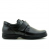 Casual / elegante Herrenschuhe 854sc schwarz Klettverschluss
