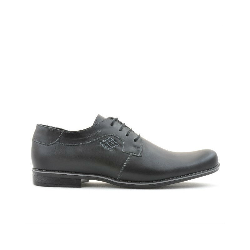 Herren Casual / Elegante Schuhe 730 schwarz