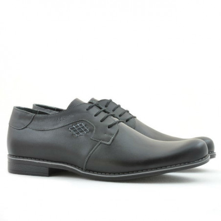 Herren Casual / Elegante Schuhe 730 schwarz