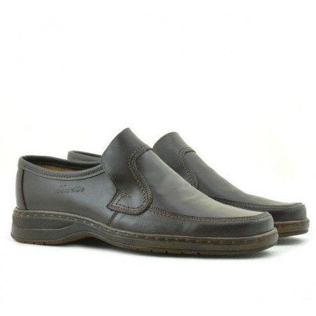 Elegante Herrenschuhe 969 Kaffee