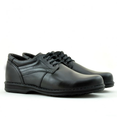 Herren Freizeit-/Elegantschuhe 854 Schwarz