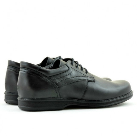 Herren Freizeit-/Elegantschuhe 854 Schwarz